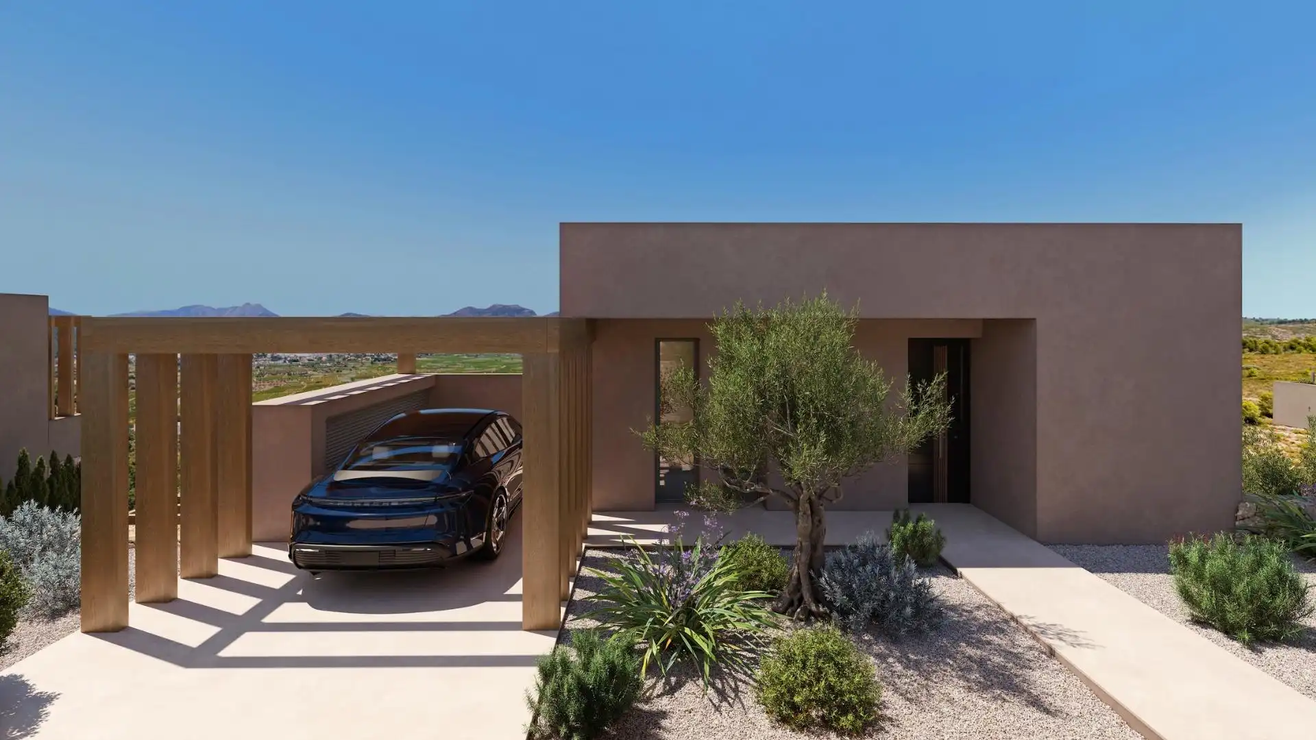 Exterior view of Houses for sale in Llíber  with Air Conditioner, Heating and Private garden