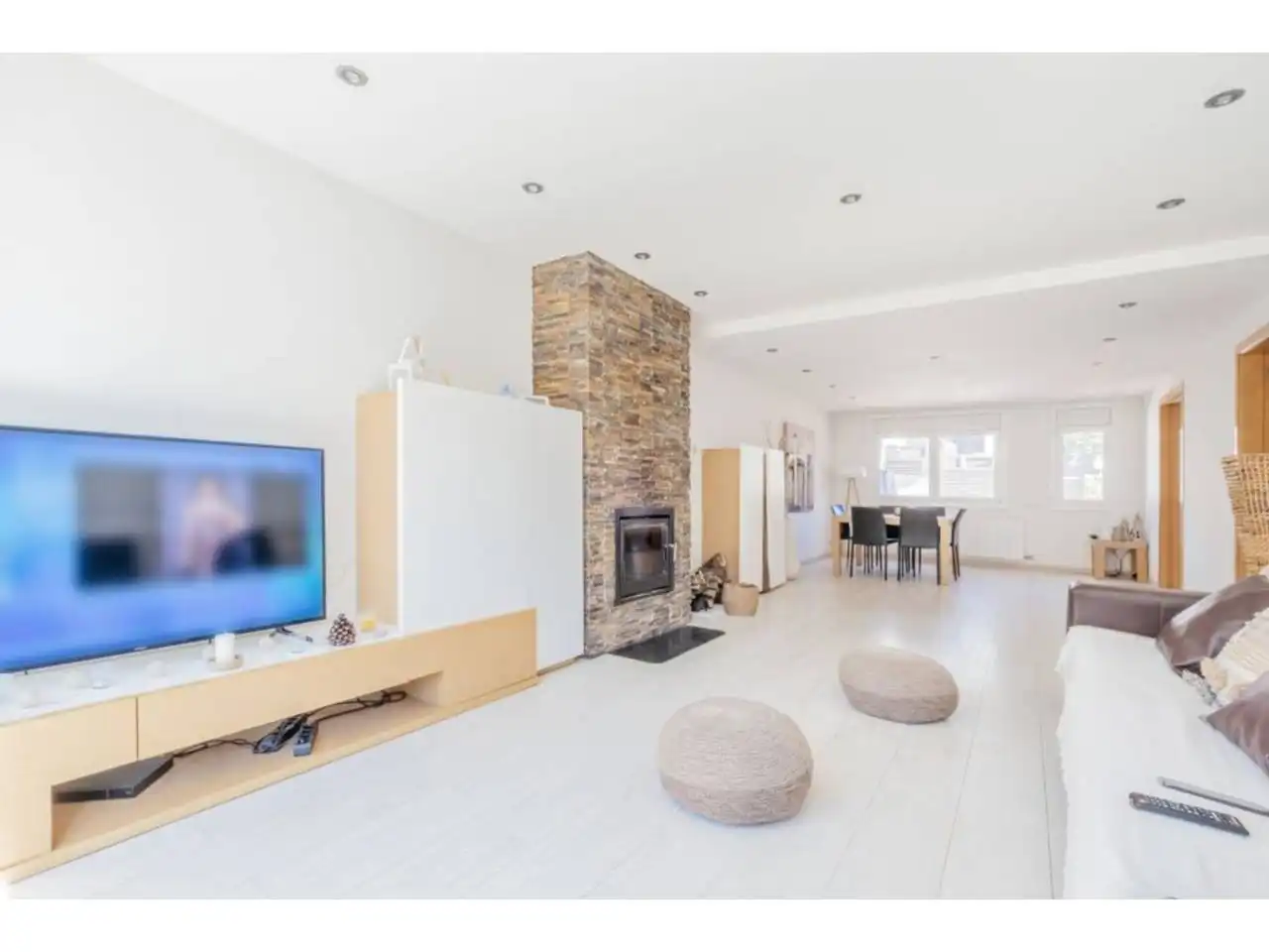Living room of Houses for rent in Matadepera  with Heating, Private garden and Parquet flooring