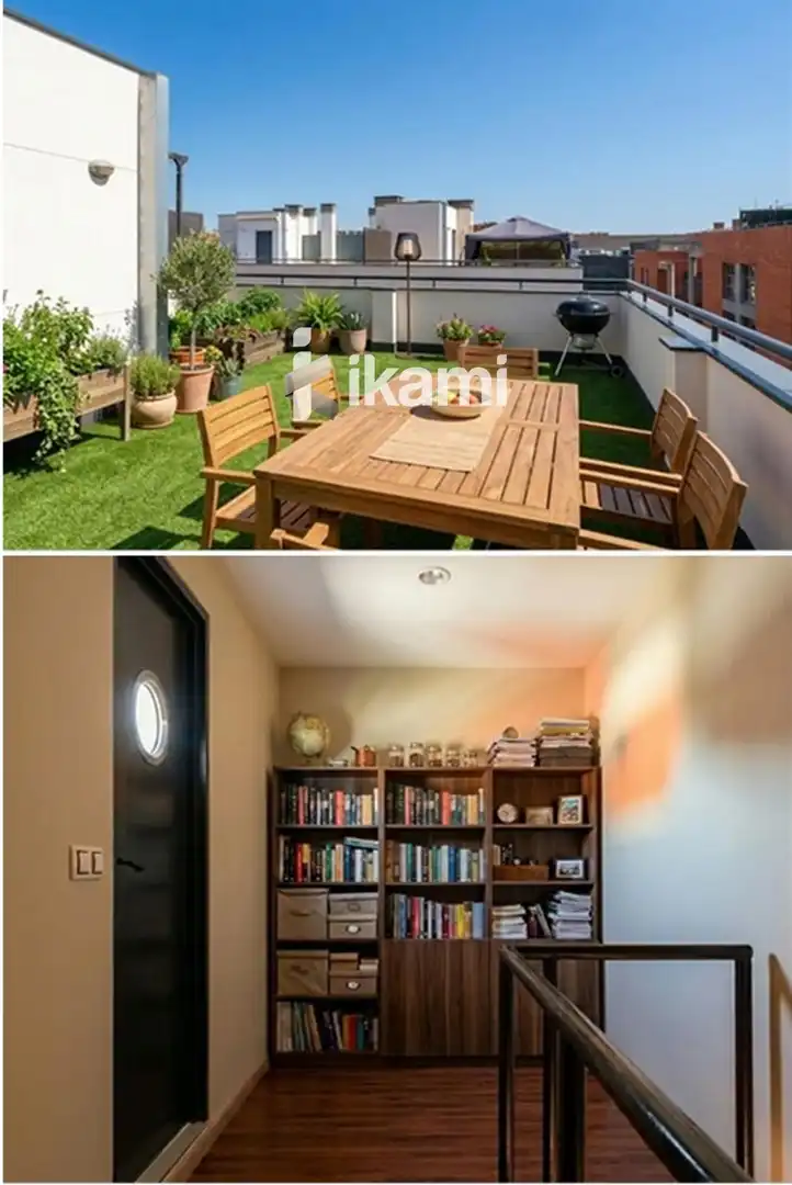 Terrassa de Àtic de lloguer en Madrid amb Aire condicionat, Calefacció i Terrassa