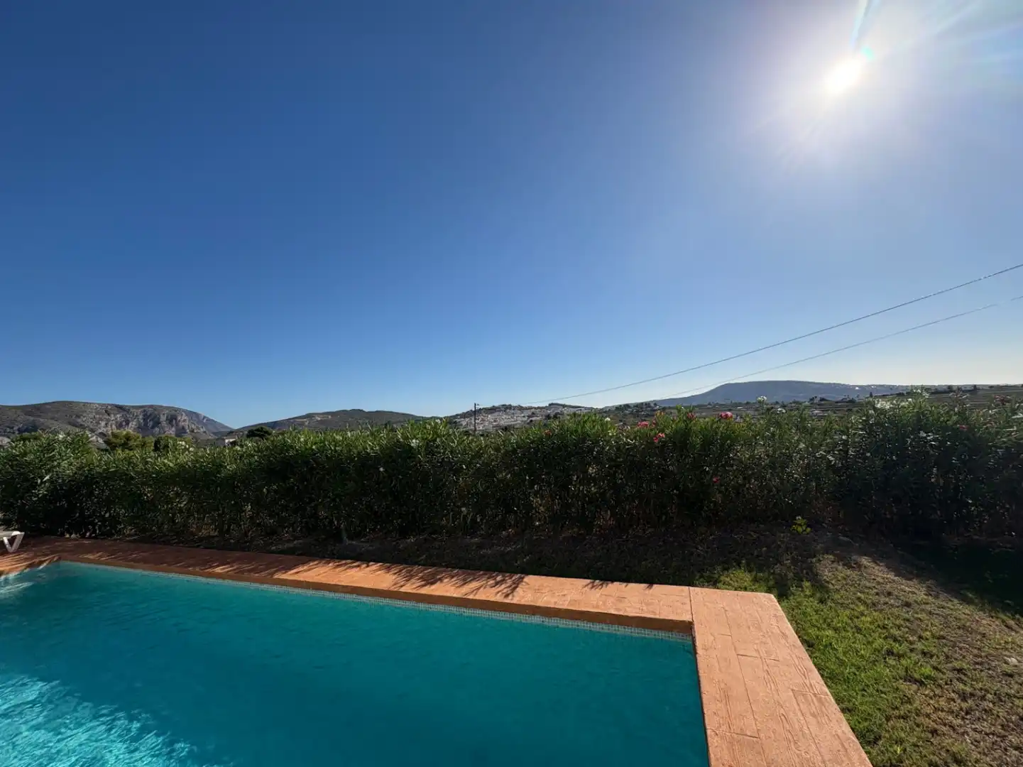 Swimming pool of Country homes for rent in Benissa  with Terrace and Swimming Pool