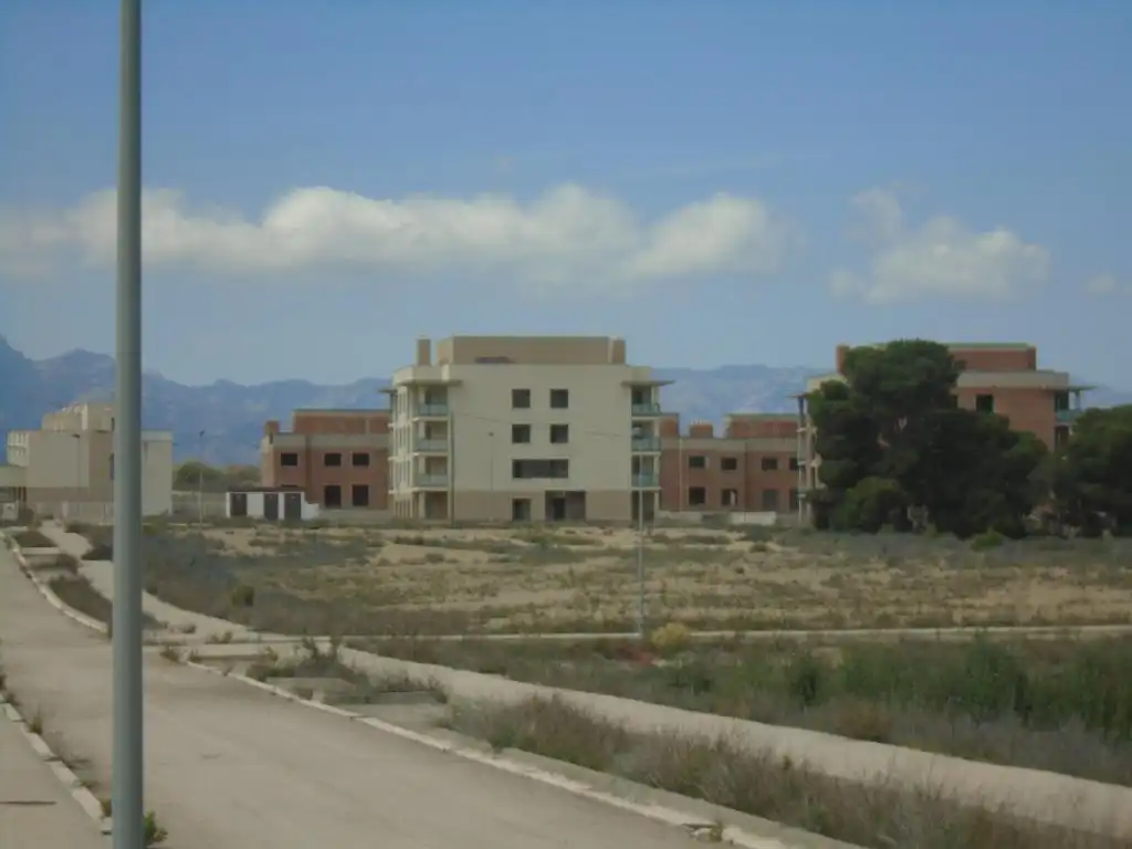 Vista exterior de Terreno en venta en L'Aldea
