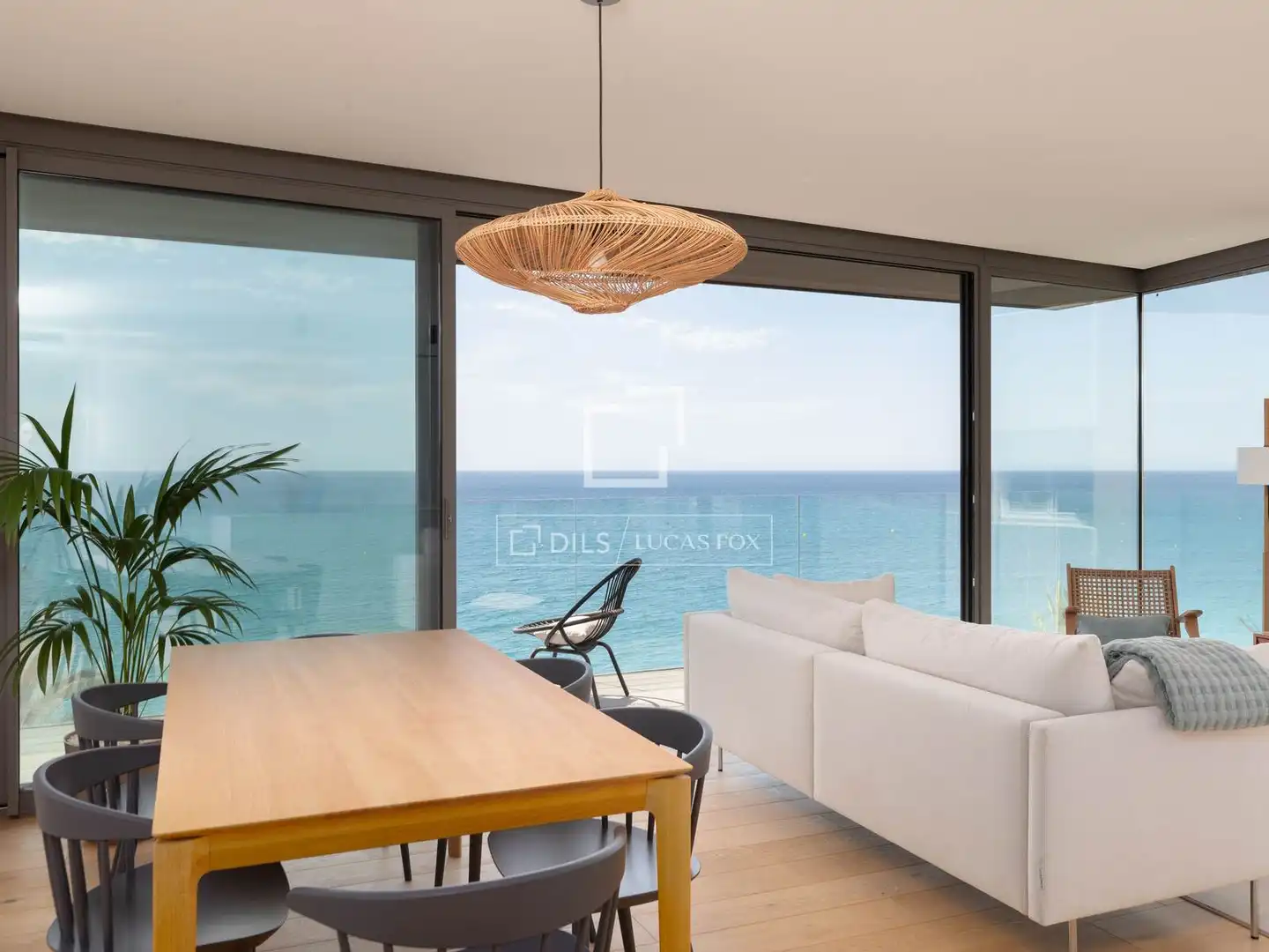 Dining room of Flat for sale in Lloret de Mar  with Air Conditioner, Heating and Terrace