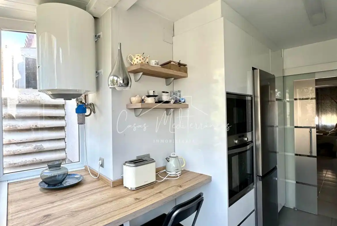 Cocina de Piso en venta en Vandellòs i l'Hospitalet de l'Infant con Aire acondicionado, Calefacción y Alarma