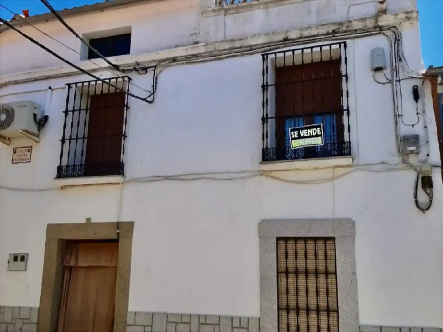 Vista exterior de Casa o xalet en venda en Almoharín amb Aire condicionat i Balcó