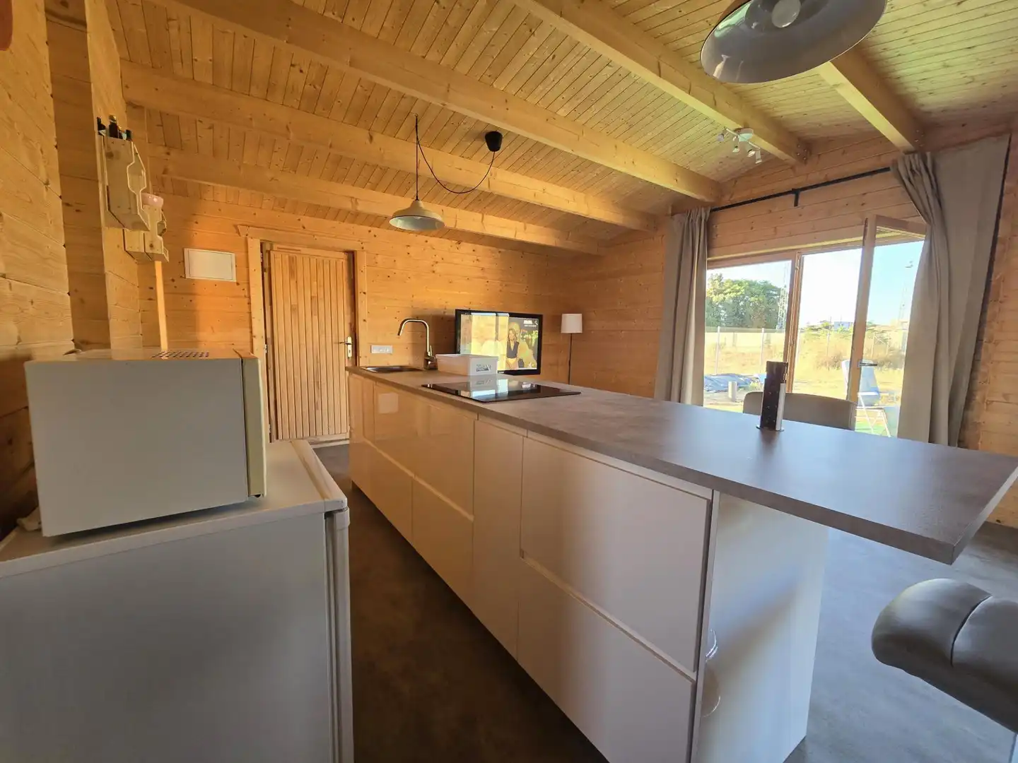 Cocina de Casa o chalet en venta en Palomares del Río con Jardín privado