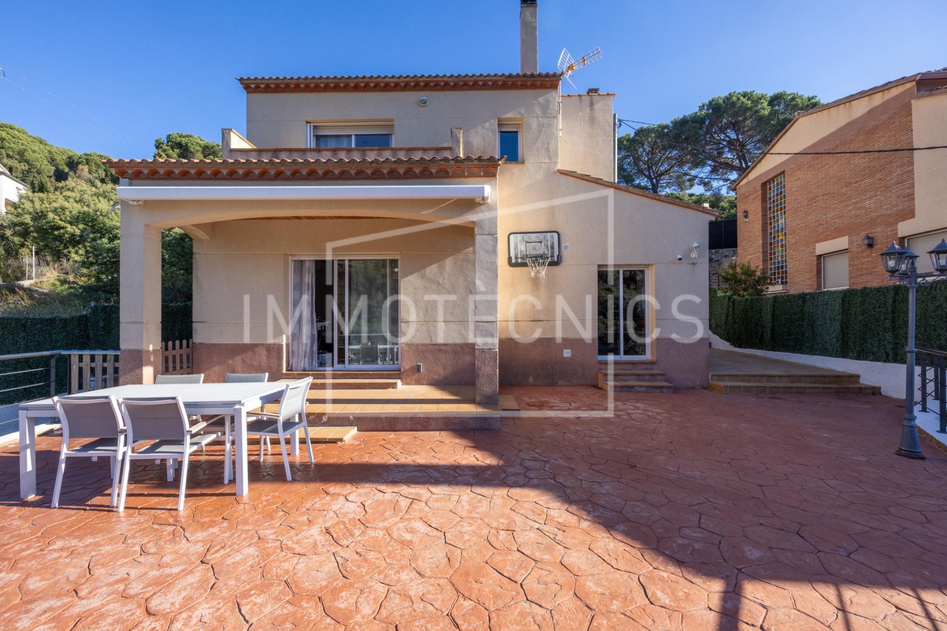 Exterior view of House or chalet for sale in L'Ametlla del Vallès  with Heating, Terrace and Swimming Pool