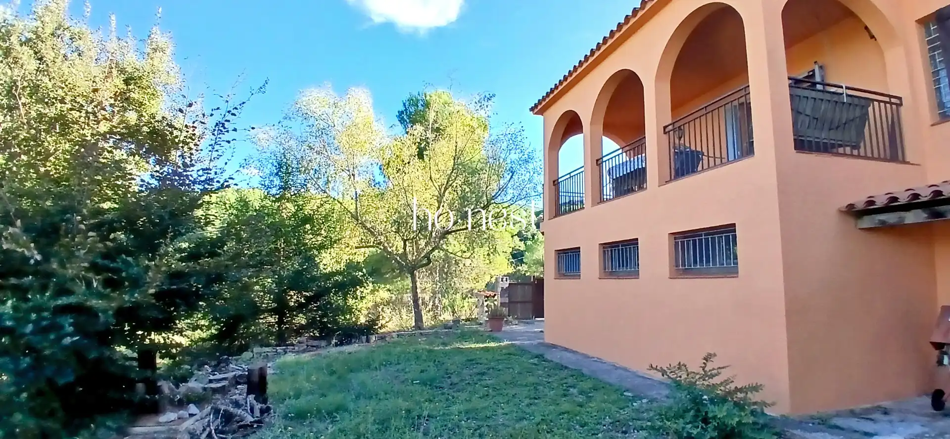 Jardí de Casa o xalet en venda en Pontons amb Calefacció, Jardí privat i Terrassa