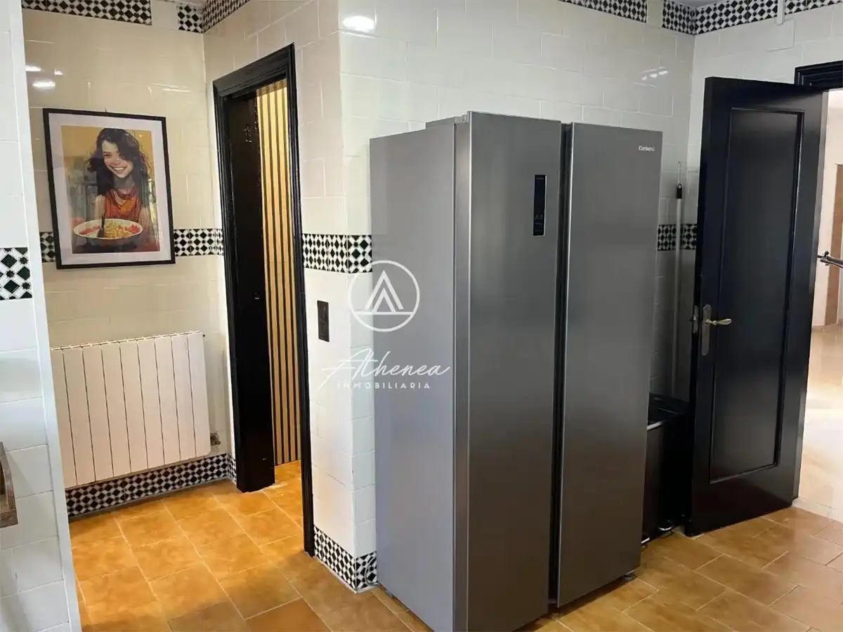 Cocina de Casa o chalet en venta en Roquetas de Mar con Aire acondicionado, Calefacción y Jardín privado
