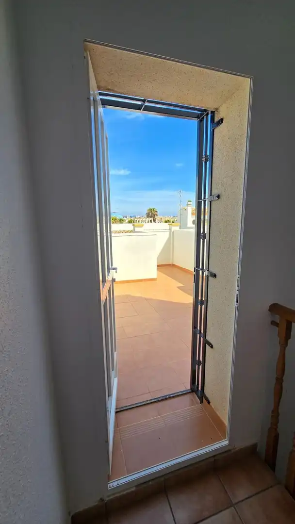 Terraza de Casa adosada de alquiler en Orihuela Costa