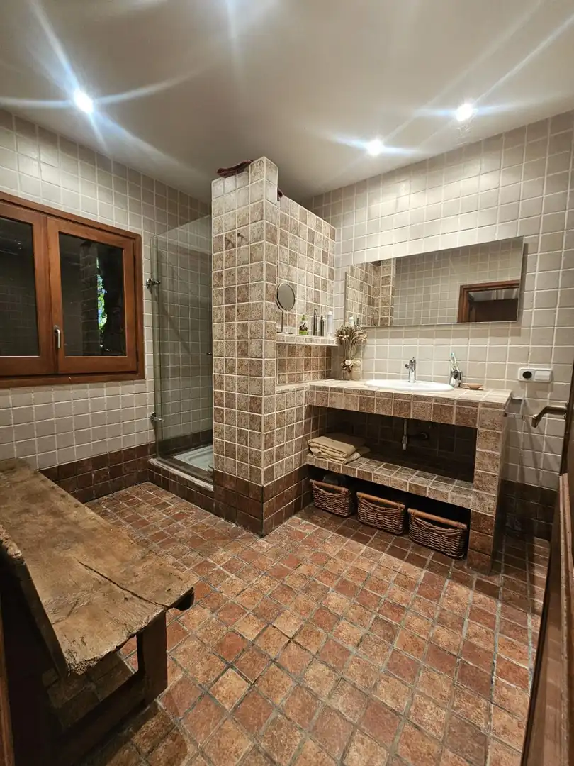 Baño de Finca rústica en venta en Castellví de Rosanes