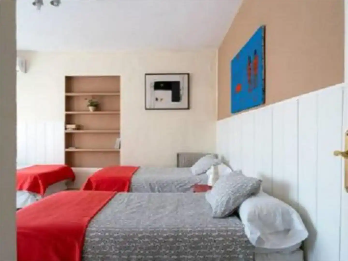 Schlafzimmer von Maisonette zur Miete in Sevilla mit Klimaanlage, Parkett und Abstellraum