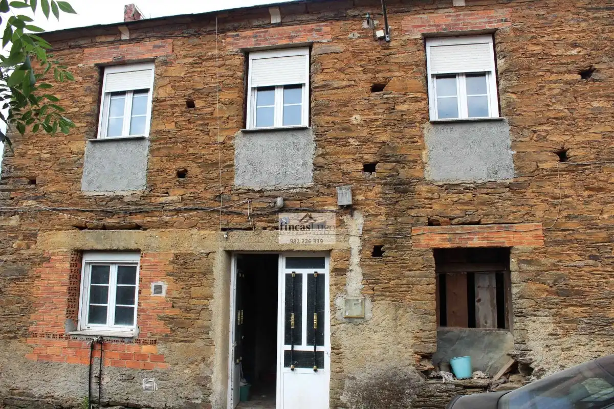 Vista exterior de Casa o chalet en venta en Pol con Jardín privado y Trastero