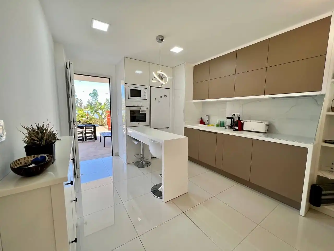 Kitchen of Ground floor for rent in Pilar de la Horadada  with Air Conditioner, Heating and Private garden