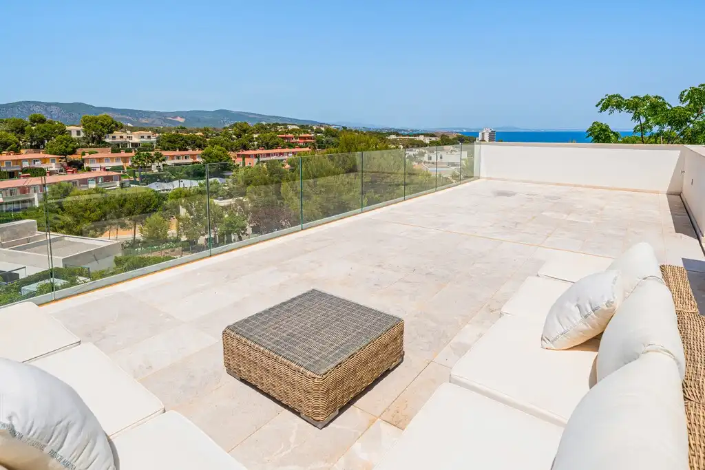 Terrace of Detached homes for sale in Calvià  with Air Conditioner, Private garden and Terrace