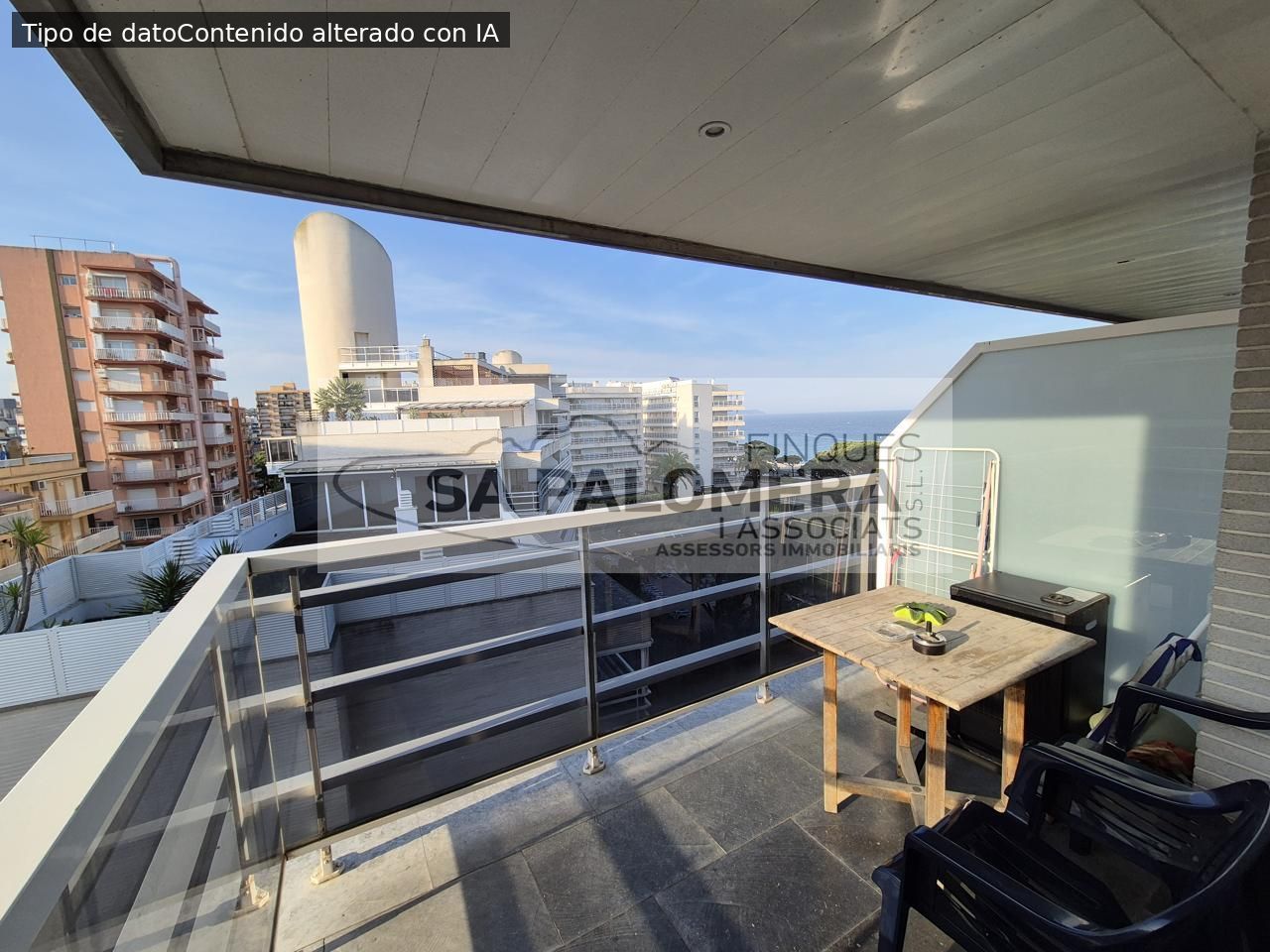 Terrassa de Pis en venda en Blanes amb Aire condicionat, Terrassa i Moblat