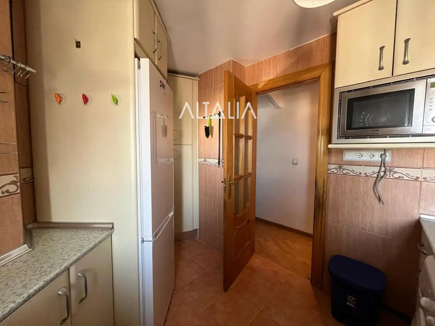 Kitchen of Flat for sale in Cuenca  with Heating and Furnished