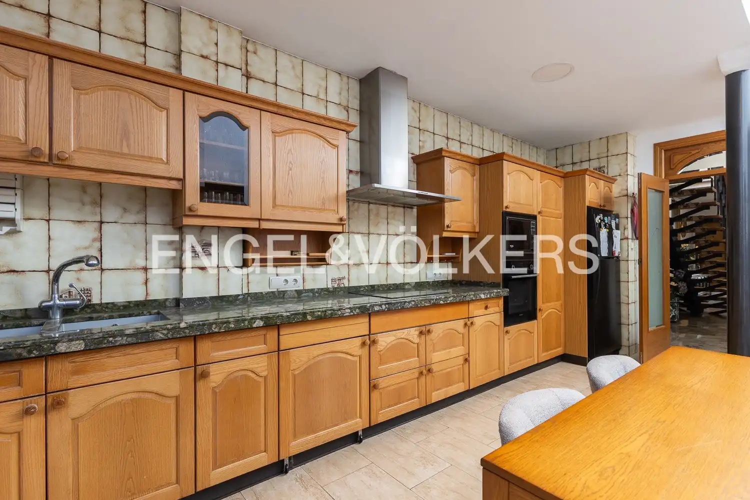 Cocina de Casa o chalet en venta en Alberic con Aire acondicionado, Calefacción y Terraza