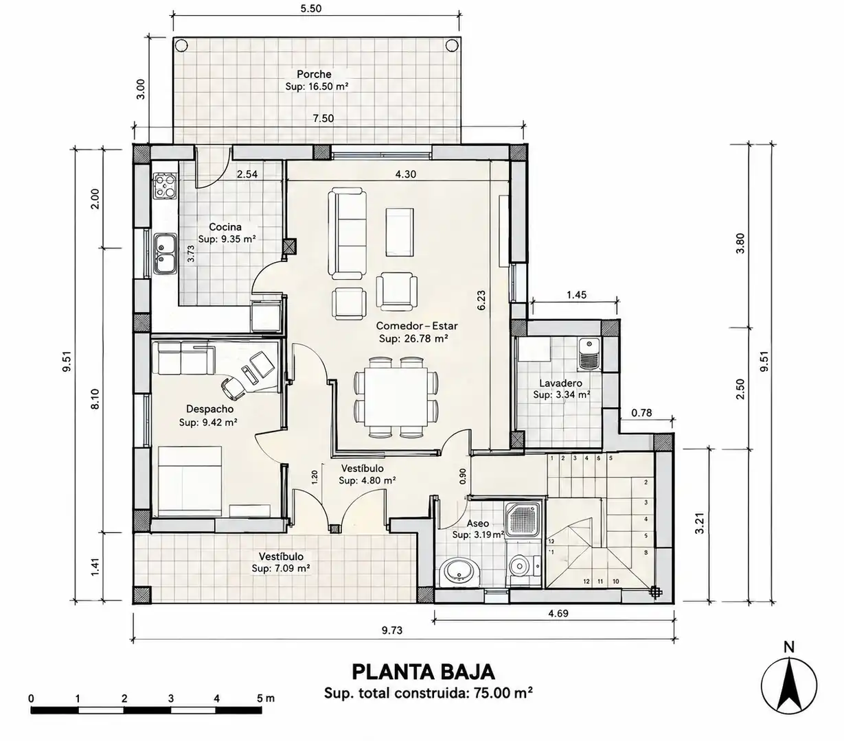 Casa amb terrassa en venda a La Roca del Vallès, imagen 76