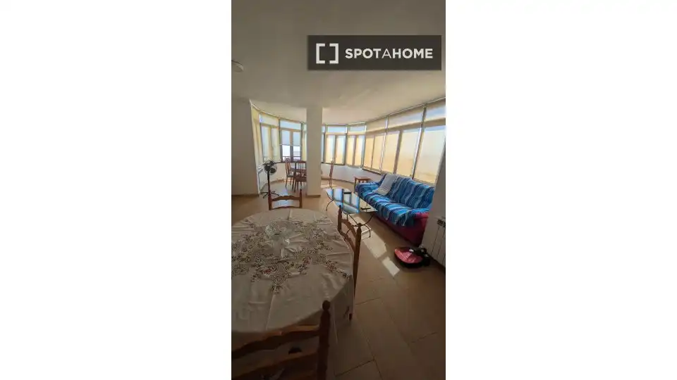 Dining room of Apartments for share in Elche / Elx  with Air Conditioner, Terrace and Furnished