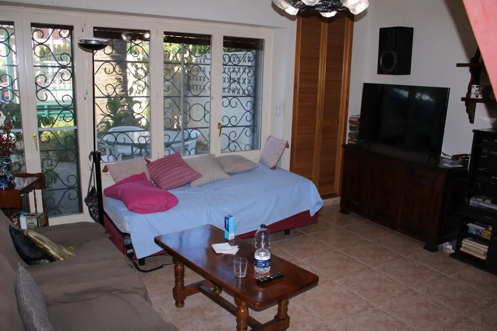 Sala de estar de Casa adosada en venta en Covamar