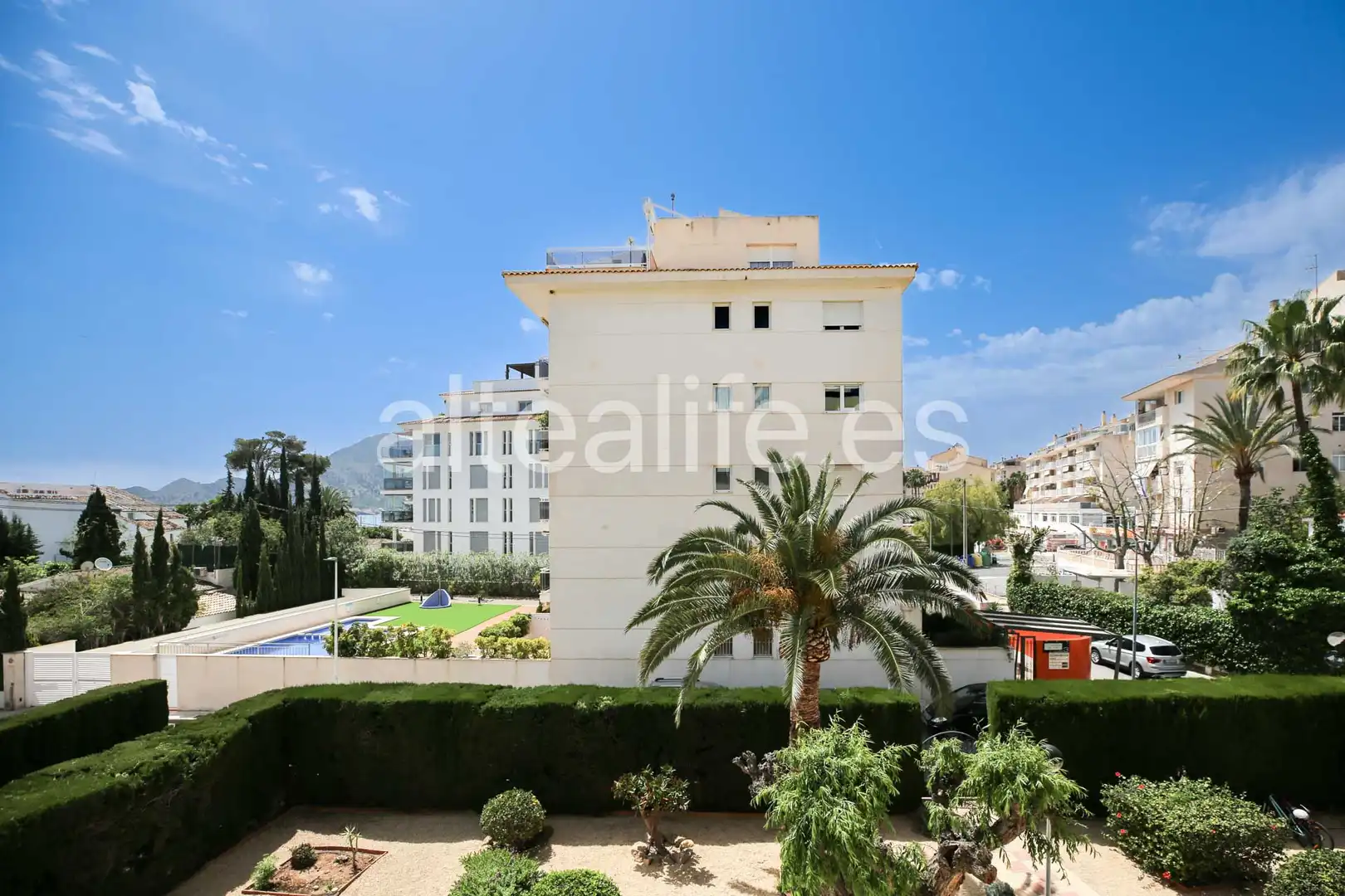 Vista exterior de Apartamento en venta en Altea con Aire acondicionado y Terraza