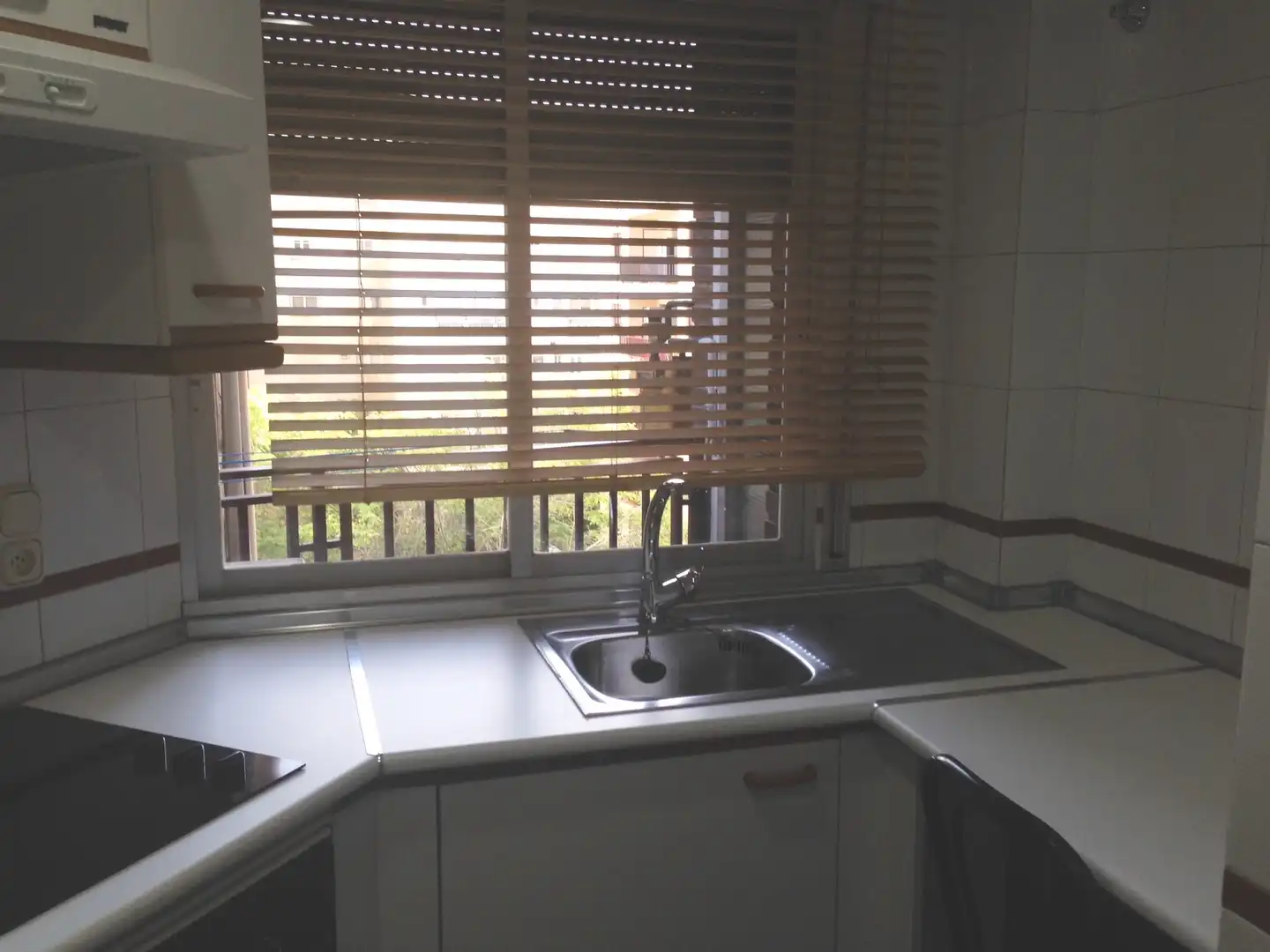 Cocina de Apartamento de alquiler en Zaragoza con Calefacción, Amueblado y Horno