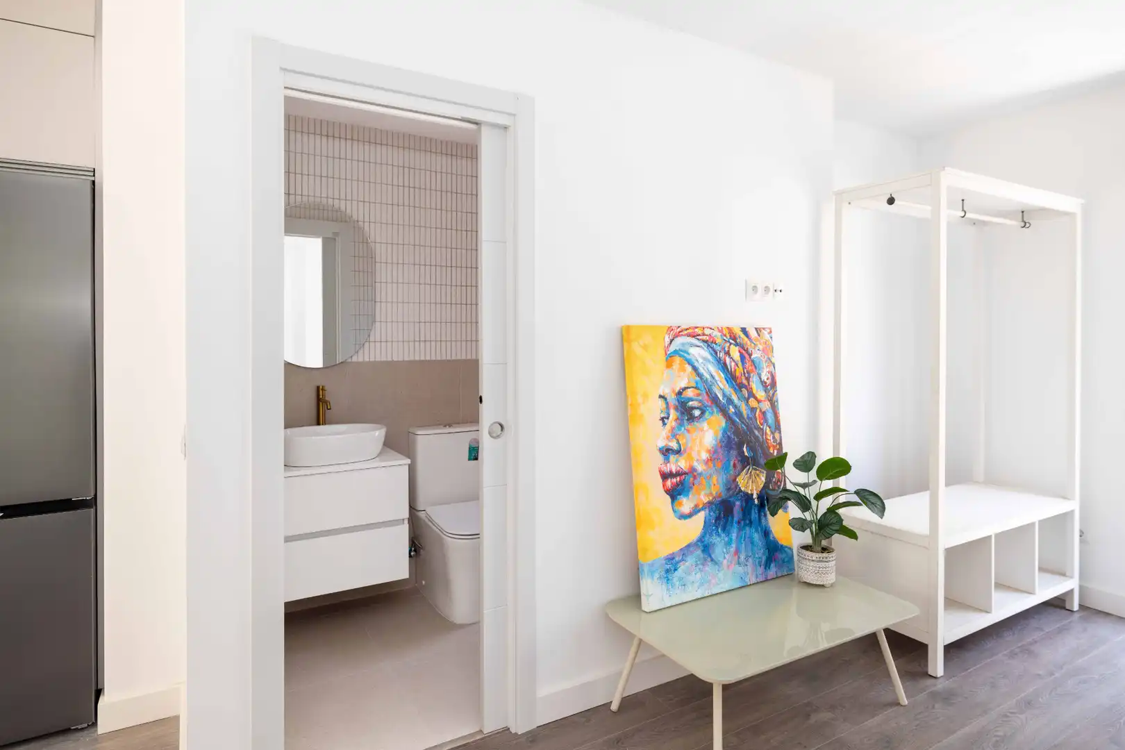 Baño de Apartamento en venta en Málaga con Aire acondicionado, Calefacción y Terraza