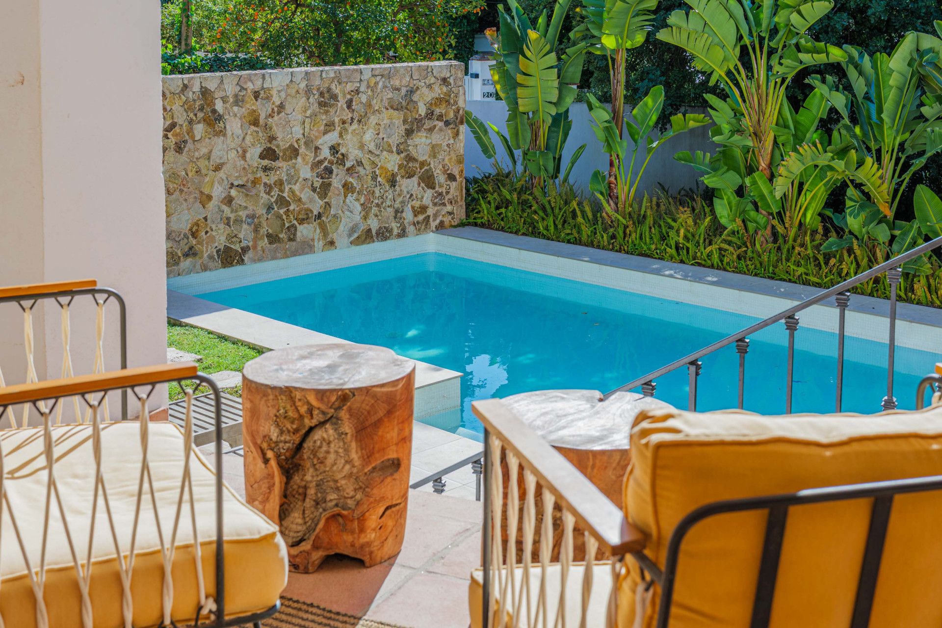 Piscina de Casa o xalet en venda en Málaga Capital amb Aire condicionat, Jardí privat i Terrassa