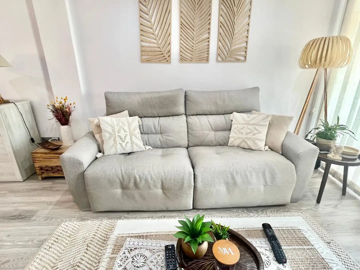 Sala de estar de Piso en venta en Ripollet con Aire acondicionado, Calefacción y Parquet