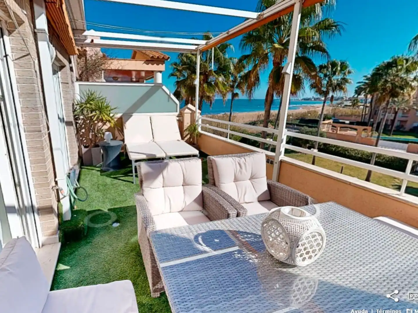 Terraza de Piso en venta en Dénia con Aire acondicionado, Calefacción y Trastero