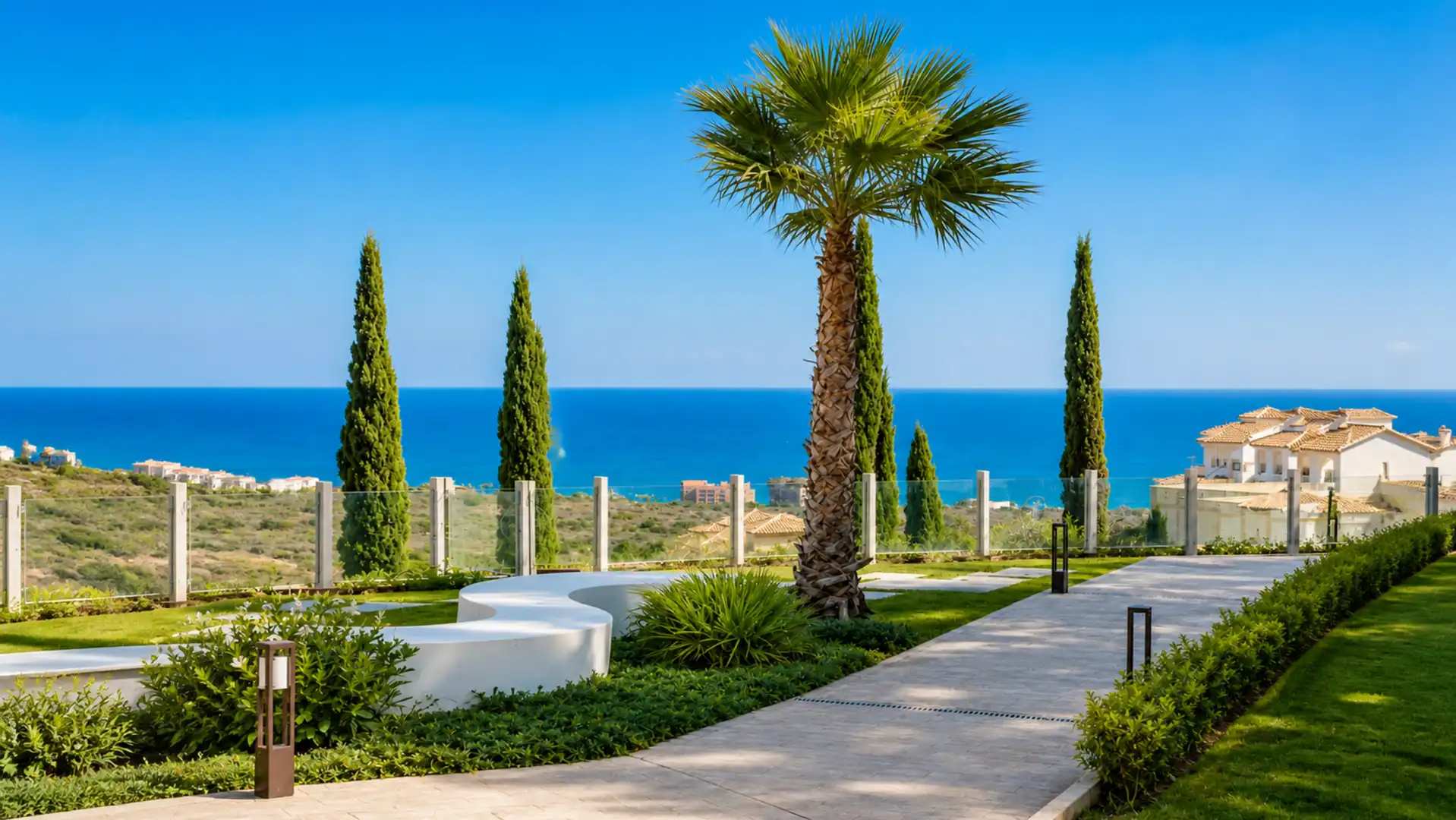 Exterior view of Apartments for sale in Manilva  with Air Conditioner, Terrace and Storage room