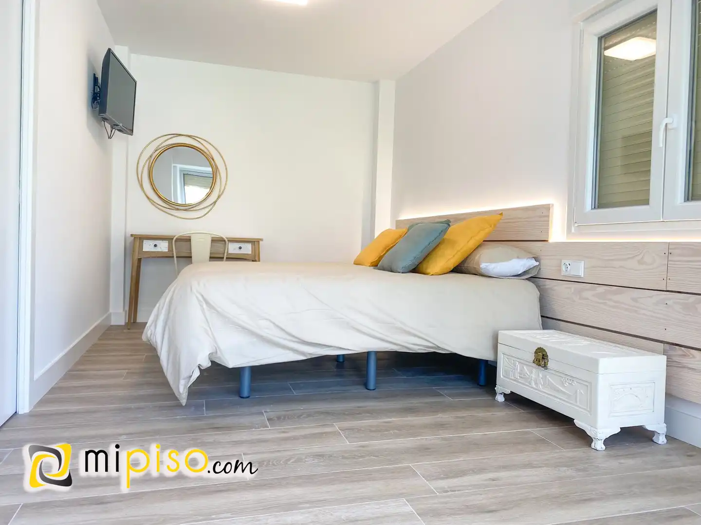 Schlafzimmer von Wohnung zum Verkauf in Laredo mit Terrasse und Möbliert