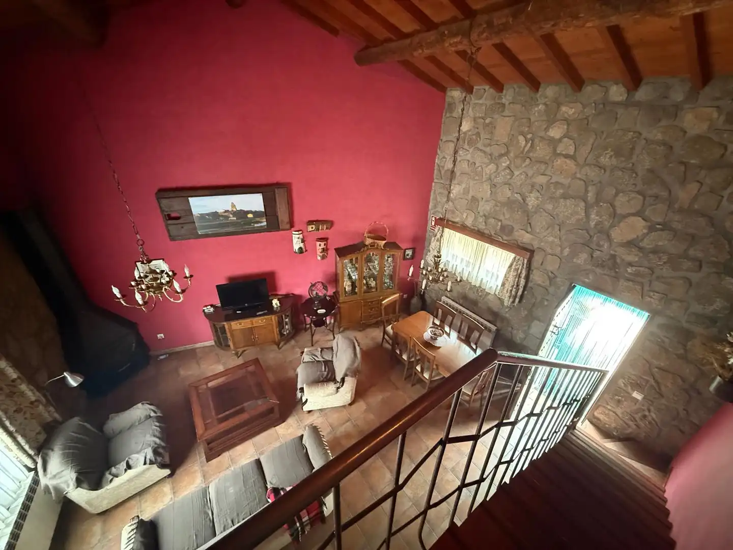 Sala de estar de Casa adosada en venta en La Torre con Calefacción, Jardín privado y Terraza