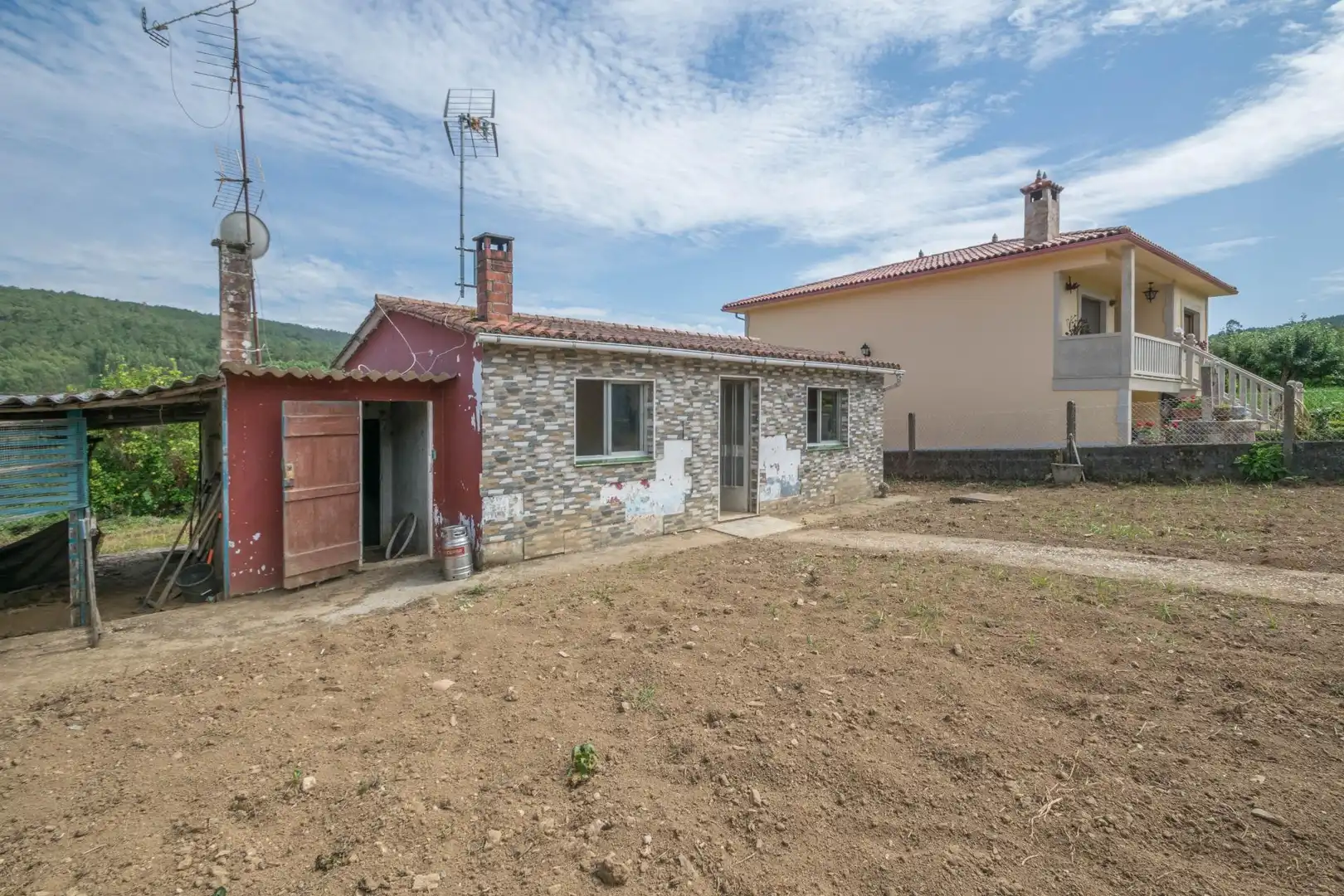 Vista exterior de Finca rústica en venta en Abegondo con Jardín privado y Trastero