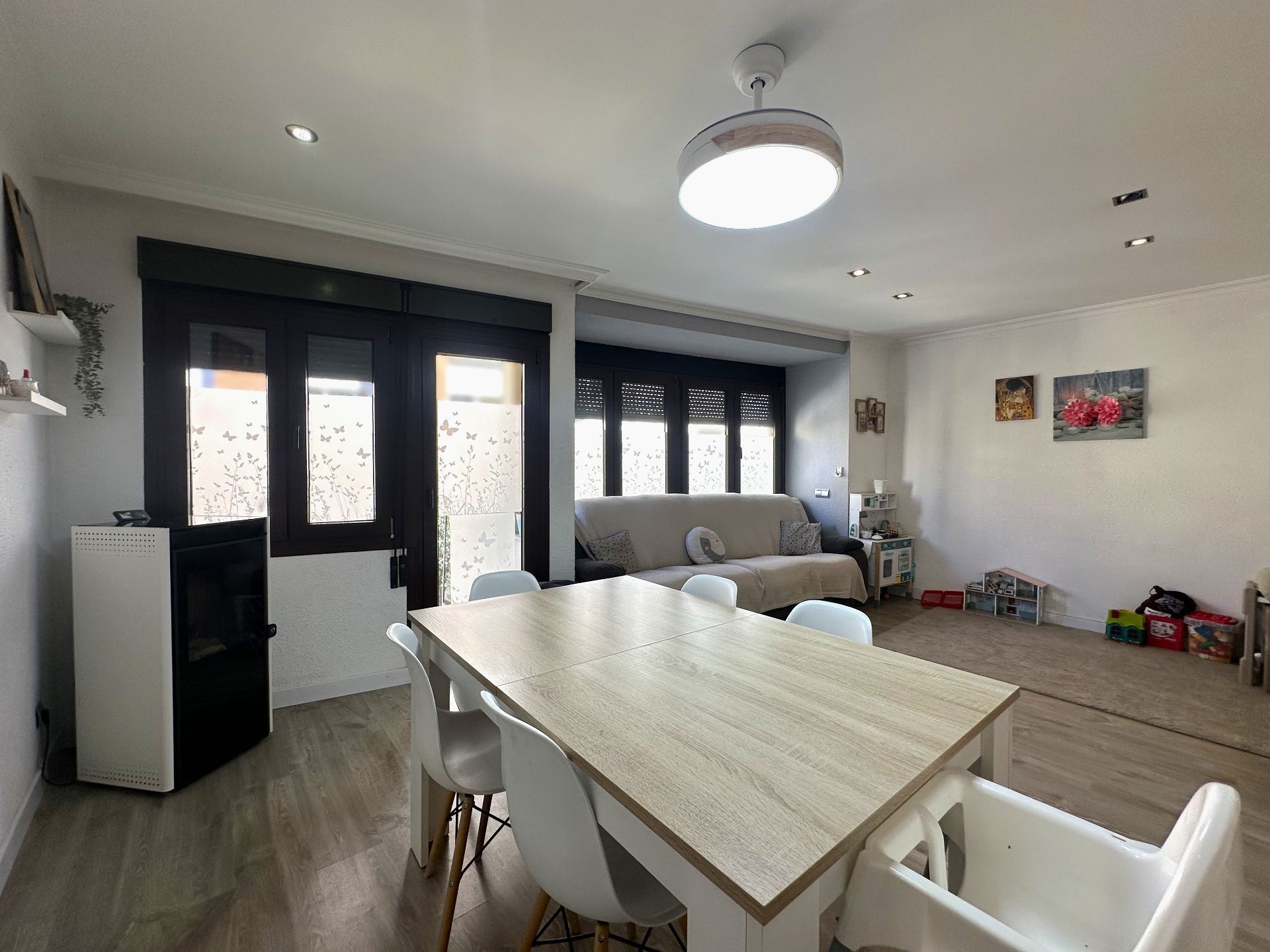 Esszimmer von Wohnung zum Verkauf in Ontinyent mit Klimaanlage und Heizung