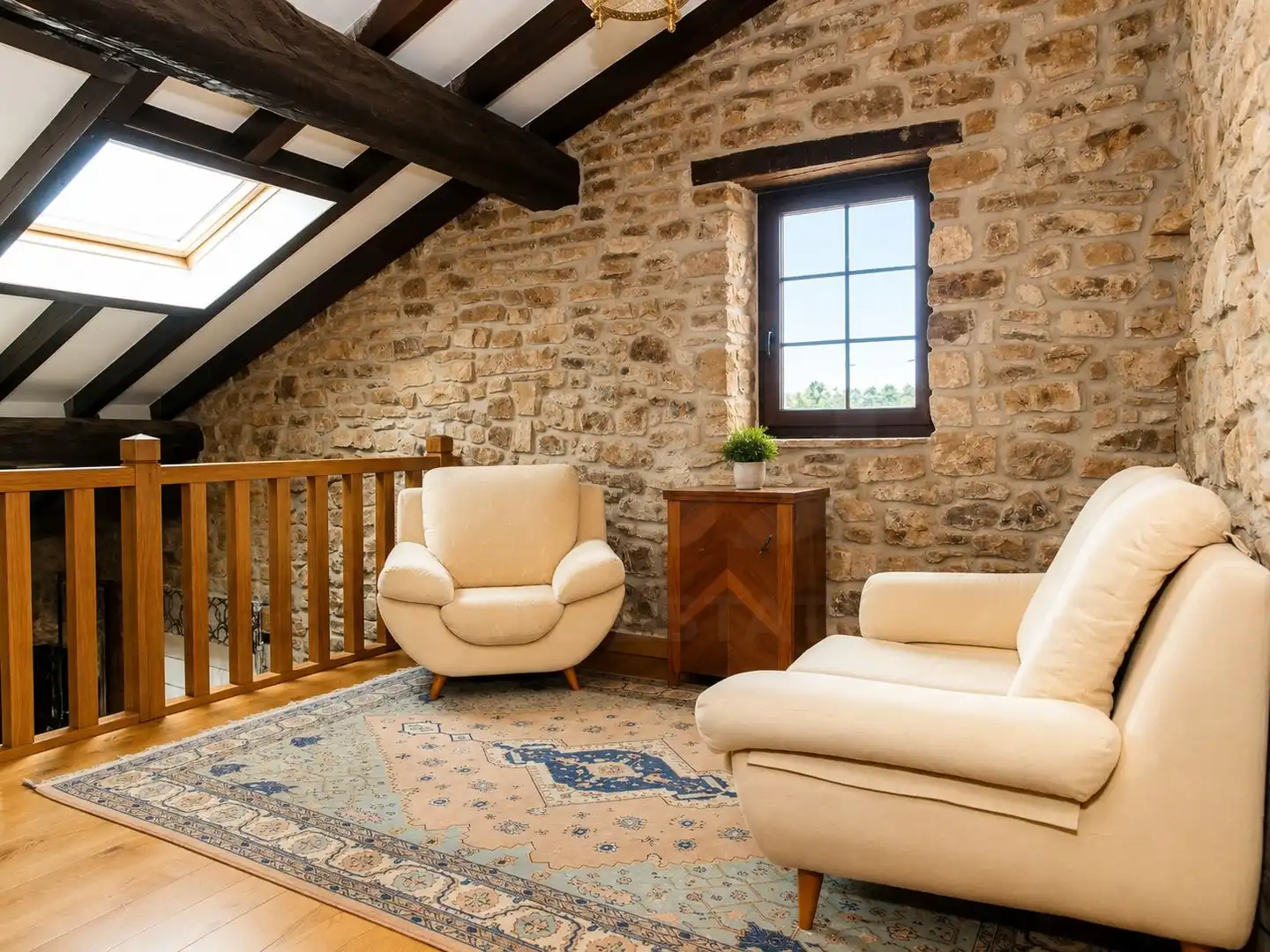 Sala de estar de Casa o chalet en venta en Arenas de Iguña con Calefacción, Terraza y Piscina