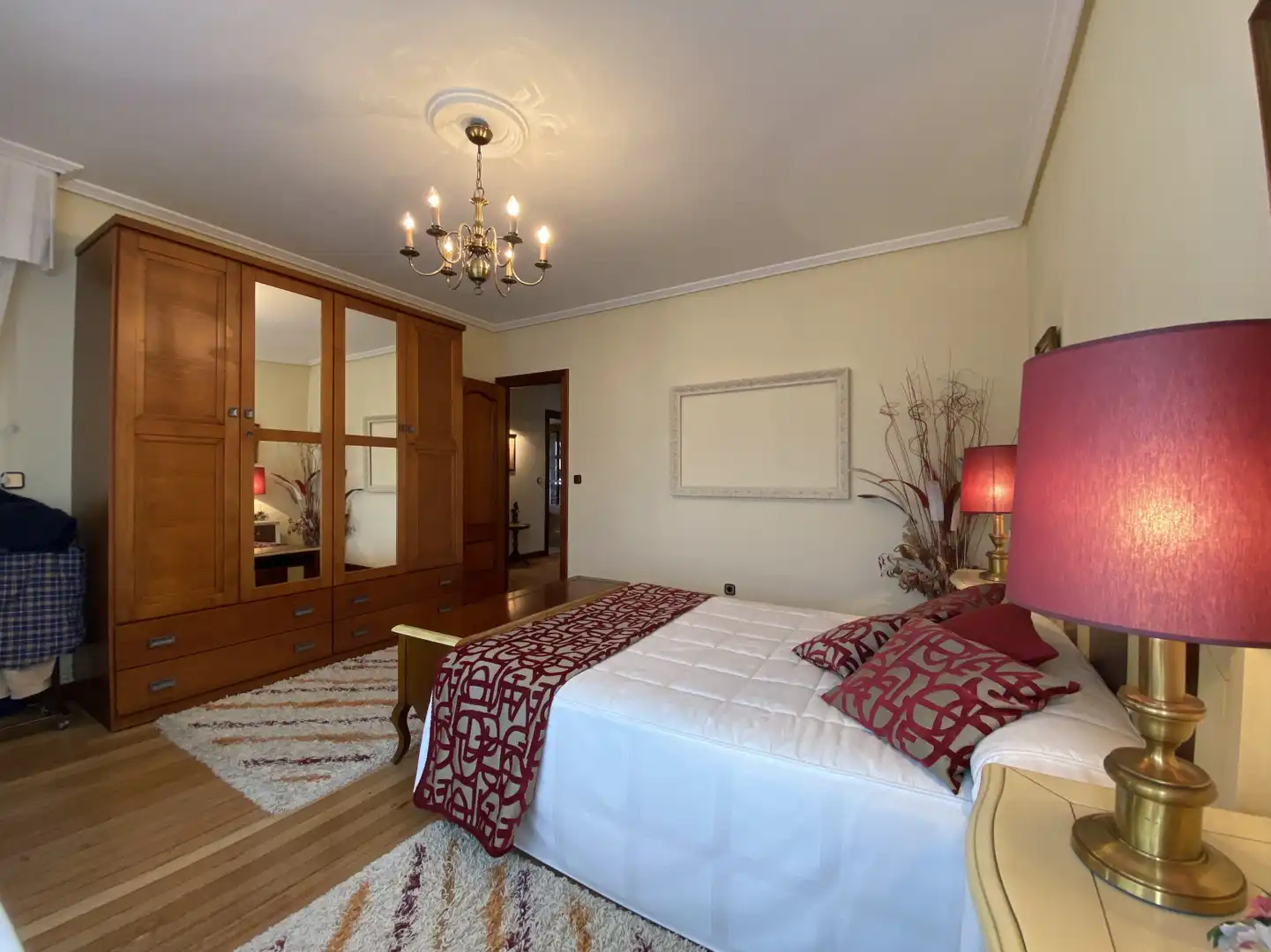 Bedroom of Detached homes for sale in Torrelavega   with Heating, Private garden and Parquet flooring