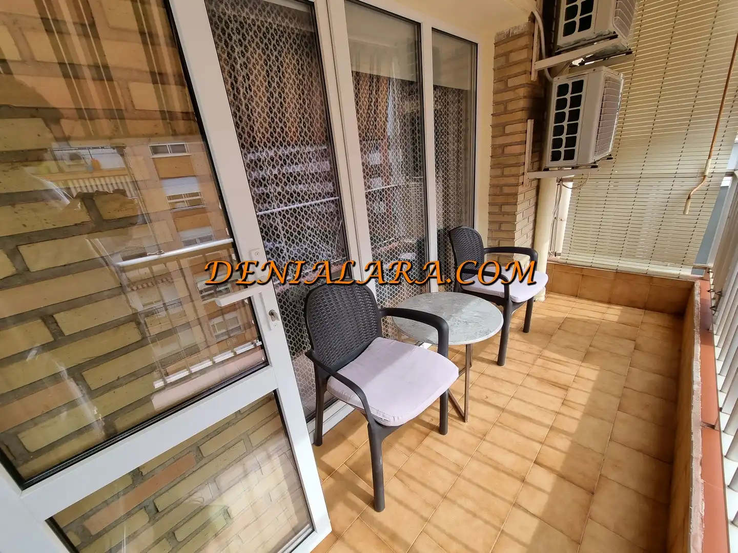 Balcony of Flat for sale in Dénia  with Air Conditioner, Terrace and Furnished