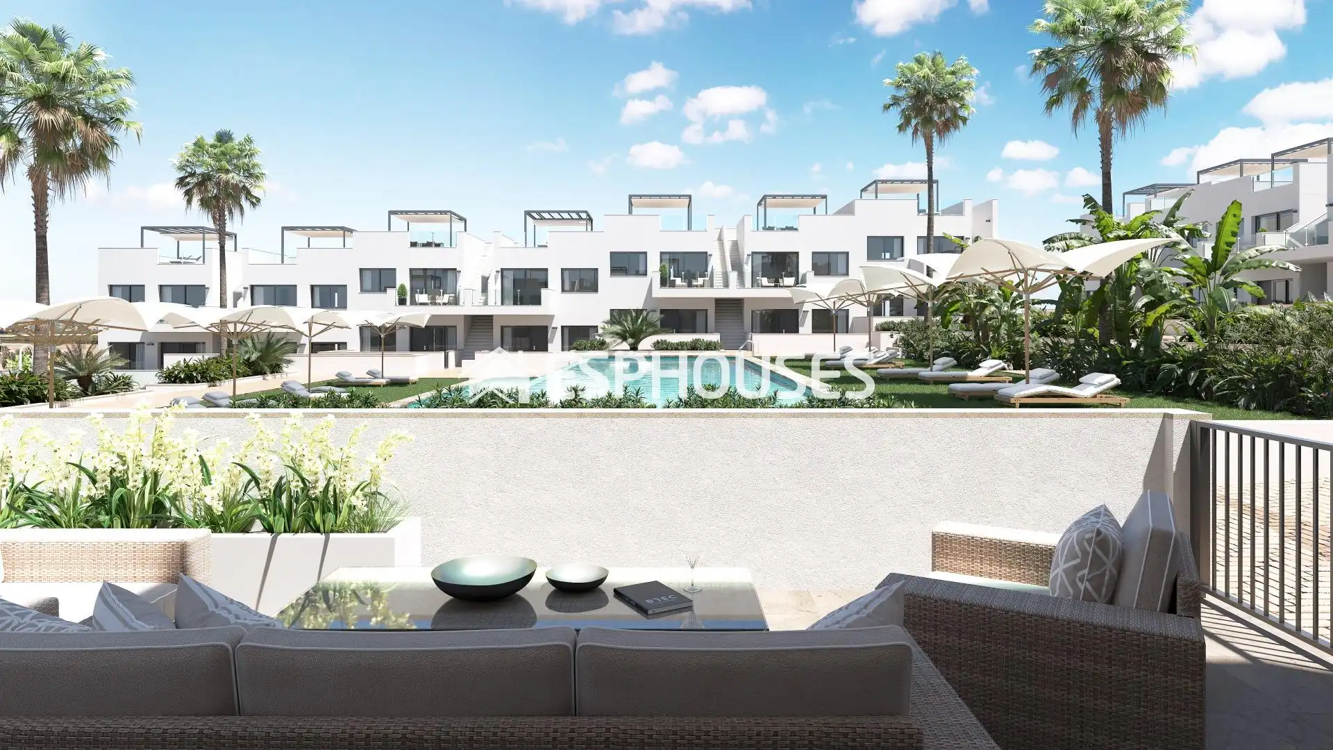 Bungalow avec terrasse à vendre à Los Balcones - Los Altos, imagen 10