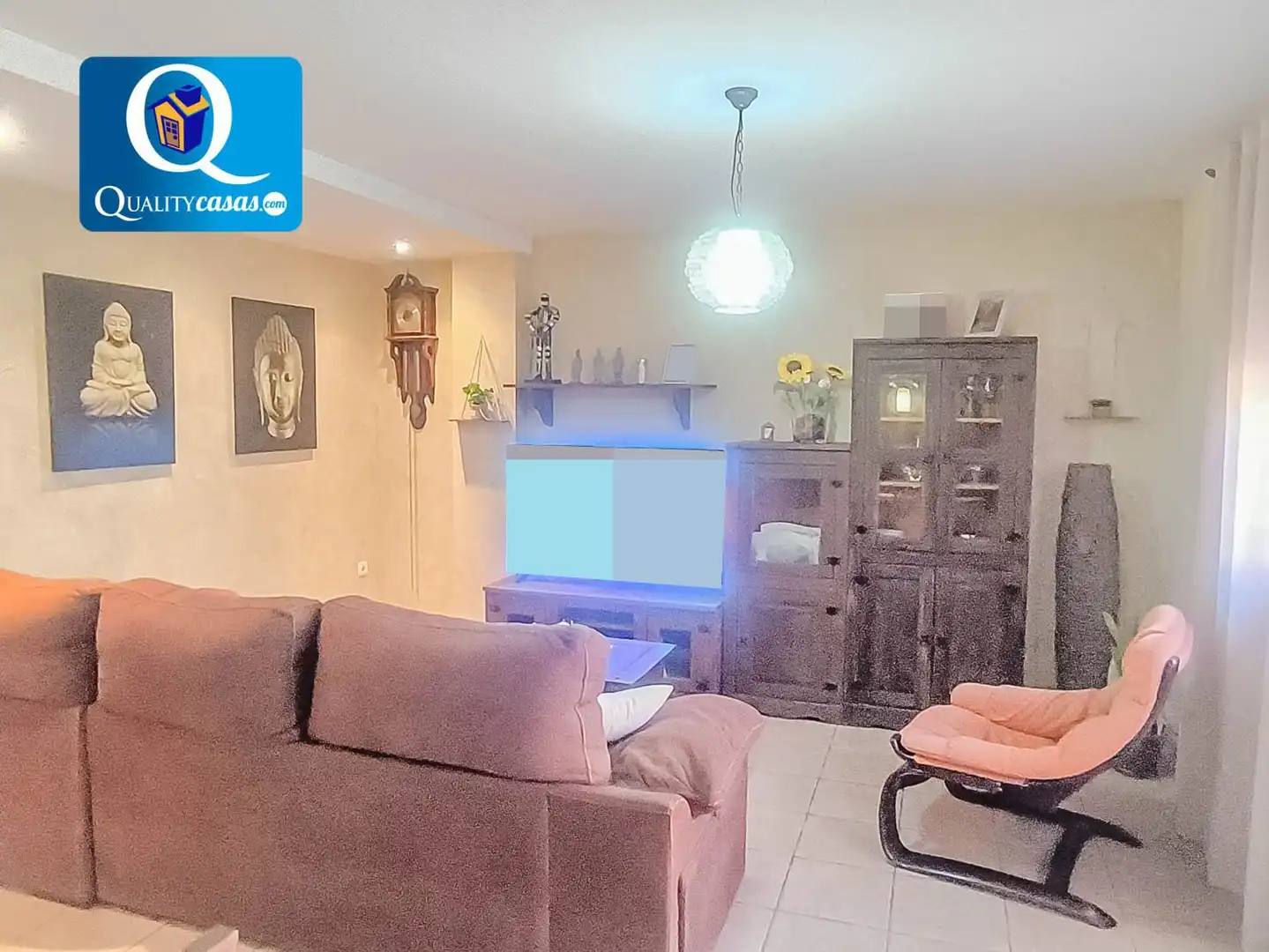 Sala de estar de Dúplex en venta en Alicante / Alacant con Aire acondicionado, Calefacción y Terraza