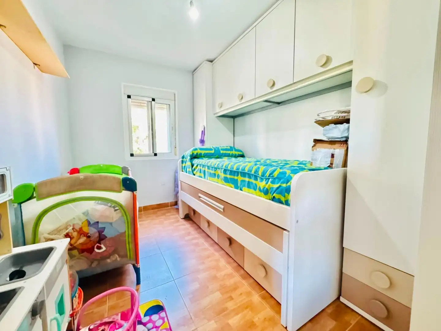 Bedroom of Flat for sale in Algeciras  with Terrace and Storage room