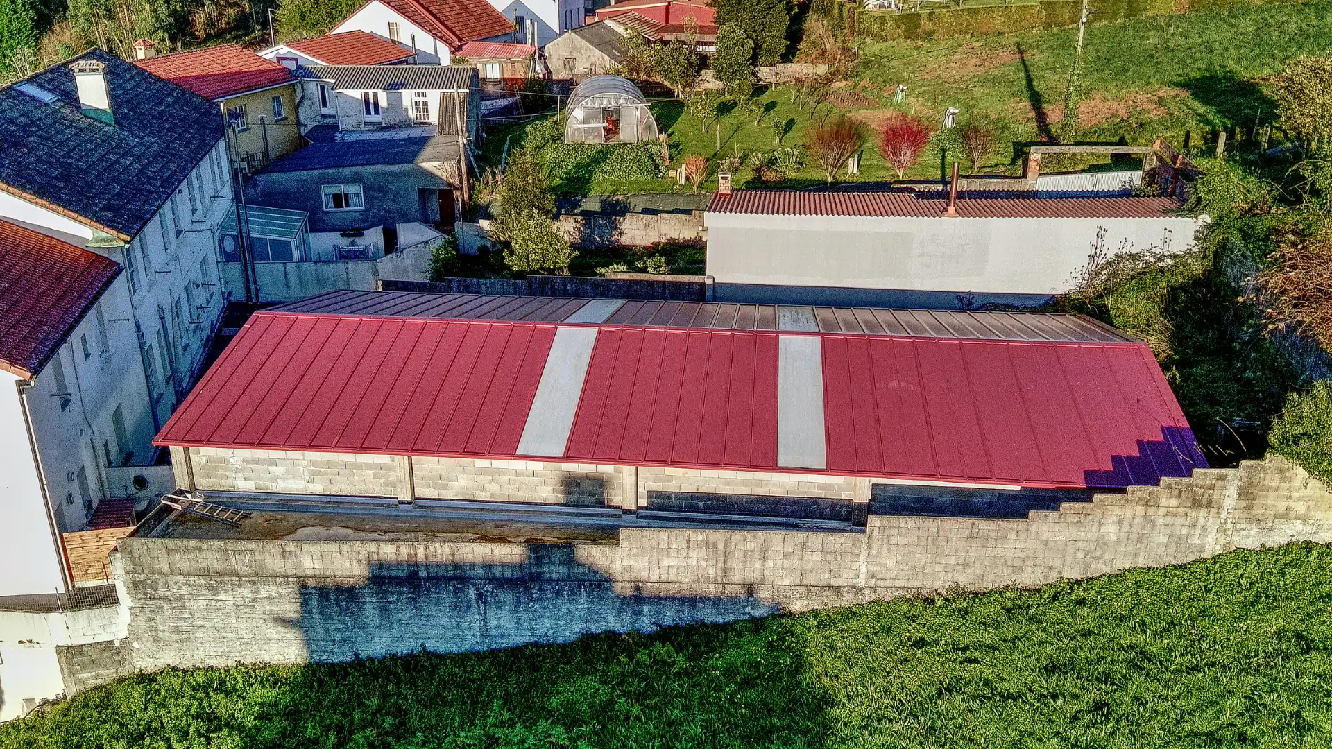 Exterior view of Industrial buildings for sale in Miño