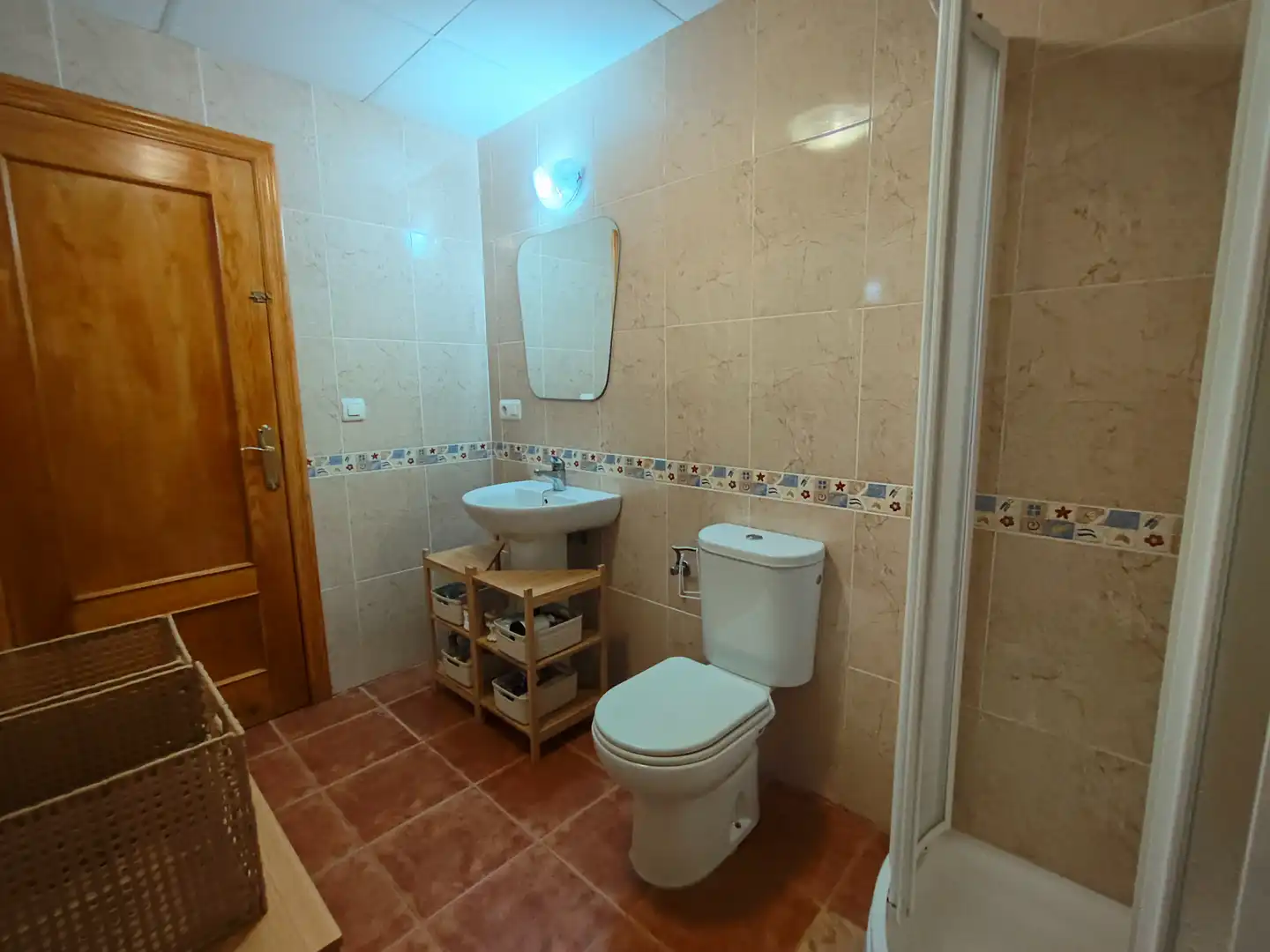 Bathroom of Flat for sale in Cuevas del Almanzora  with Air Conditioner, Terrace and Furnished