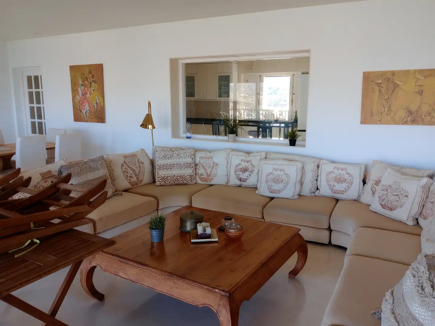 Sala d'estar de Casa o xalet de lloguer en Almuñécar amb Aire condicionat, Calefacció i Terrassa