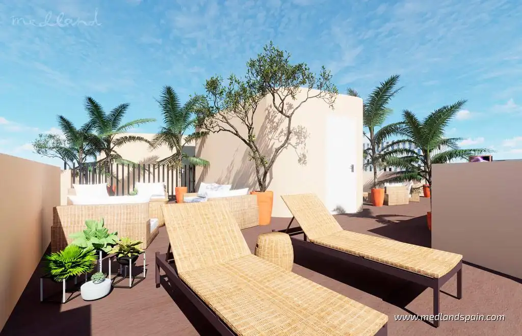 Apartamento con piscina en venta en Playa Muchavista