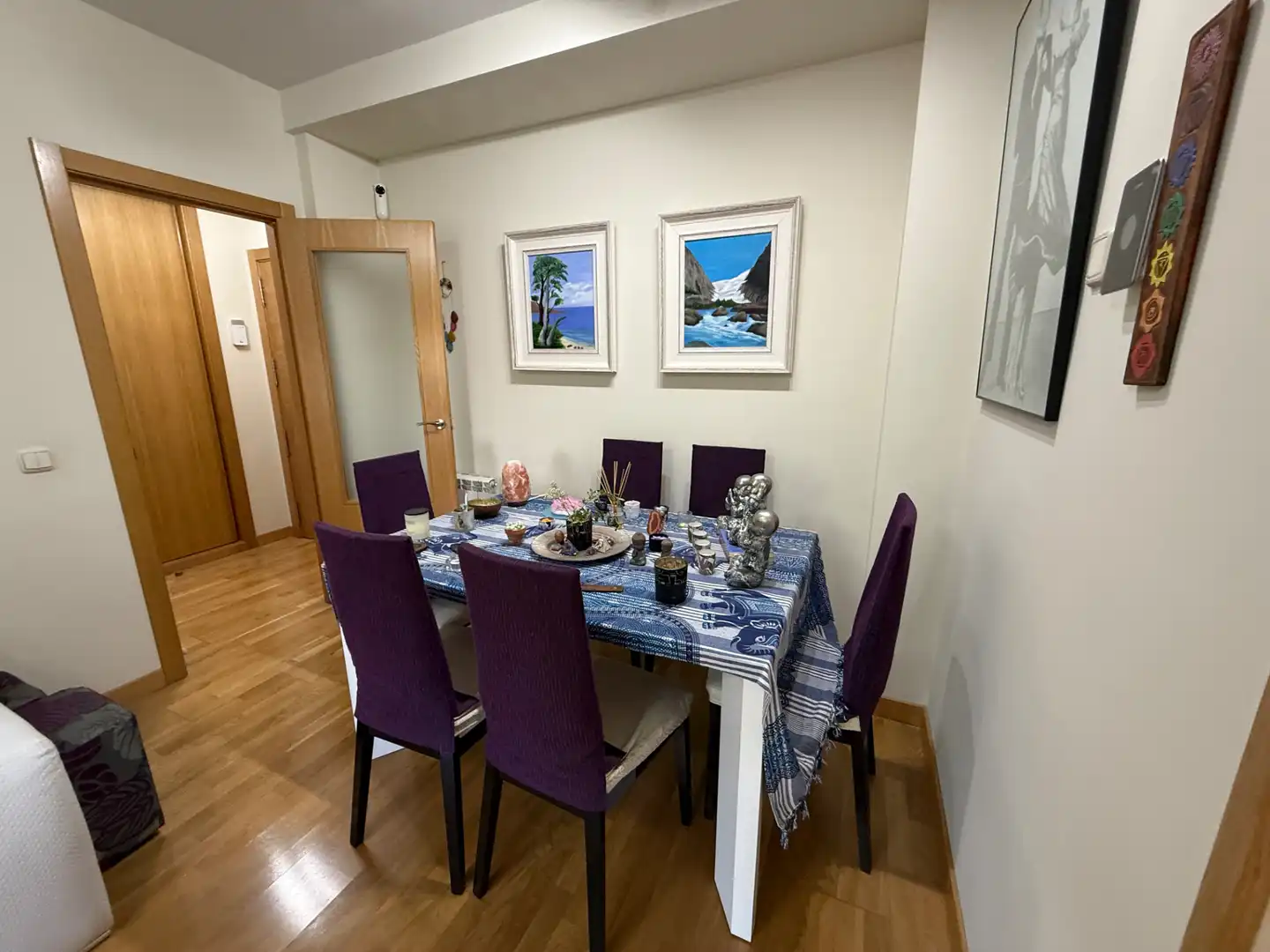 Dining room of Flat for sale in Arganda del Rey  with Heating, Parquet flooring and Terrace