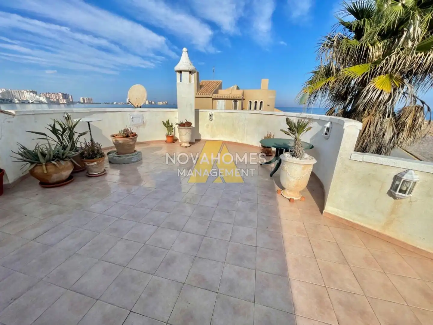 Terrace of Houses for sale in La Manga del Mar Menor  with Terrace, Storage room and Swimming Pool