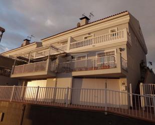 Exterior view of Single-family semi-detached for sale in Málaga Capital  with Air Conditioner, Heating and Terrace