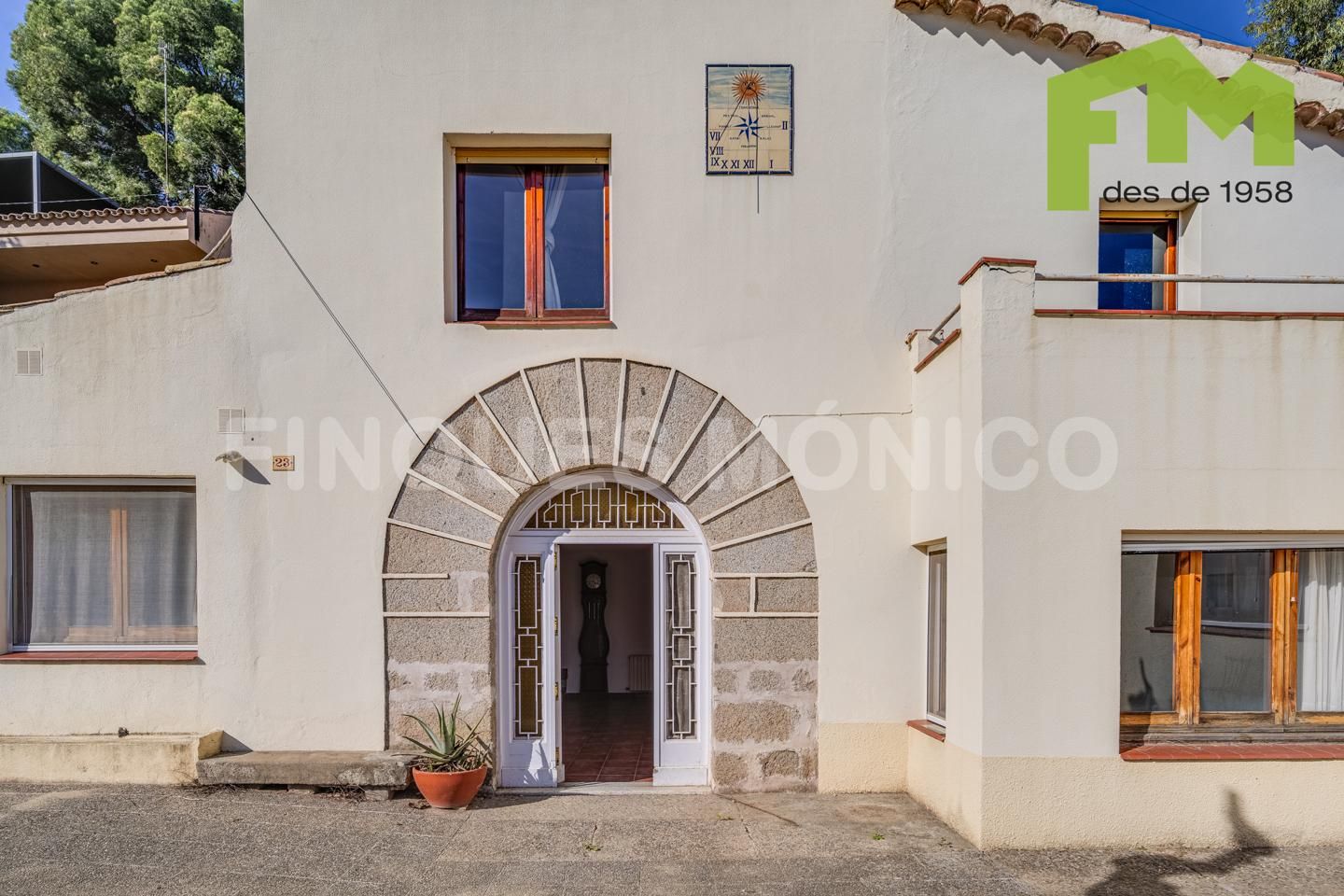 Exterior view of Country house for sale in Teià  with Heating, Private garden and Terrace