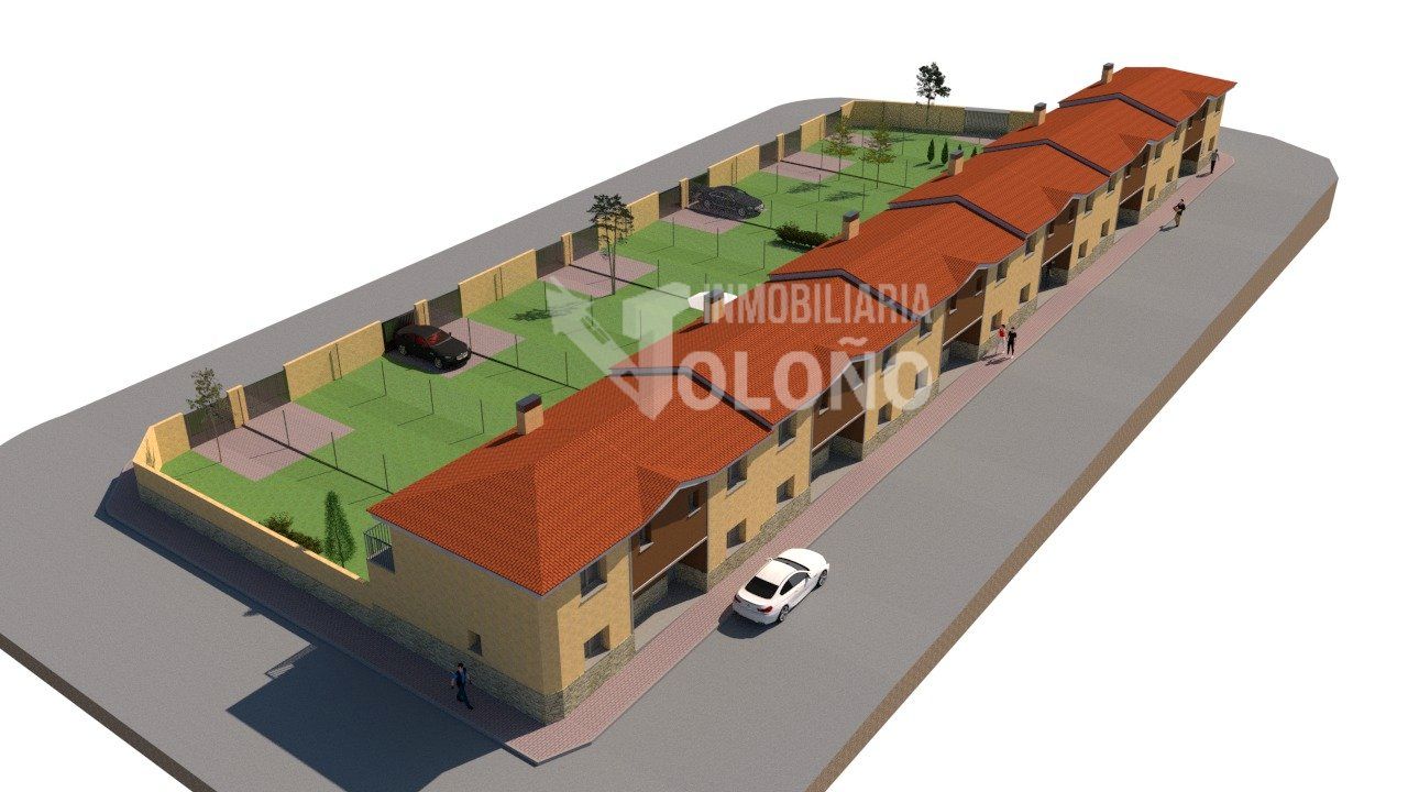 Vista exterior de Casa adosada en venda en Zarratón amb Calefacció, Jardí privat i Parquet